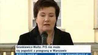 Propaganda sukcesu Hanny Gronkiewicz Waltz.