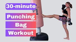 Get Fit In Just 30 Minutes With This High-intensity Punching Bag Workout!