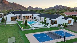 TOUR A $6M Home in Phoenix Arizona | Scottsdale Real Estate | Strietzel Brothers