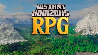 Criamos um MODPACK de RPG para o DISTANT HORIZONS no Minecraft!!!