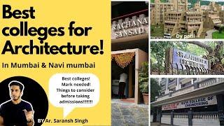 Best Architecture colleges- In Mumbai & Navi Mumbai 2020