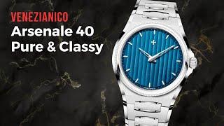 Venezianico Arsenale 40 In Blue – Italian Elegance Meets Solid Steel. Watch Review.