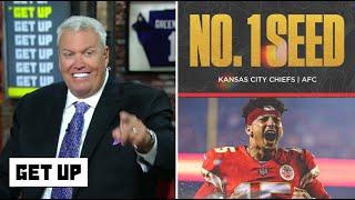 GET UP | Kansas City Chiefs are No.1 Seed in AFC! - Rex Ryan on Patrick Mahomes is BEST QB in NFL