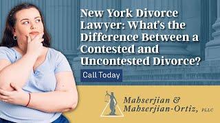 Albany Divorce Lawyer Discusses the Differences Between a Contested and an Uncontested Divorce