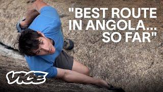 Alex Honnold Free Solos "One of the Raddest Cracks in Angola"