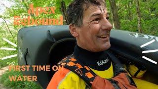 Apex Watercraft- Rebound Freestyle Kayak- 1st Test Run