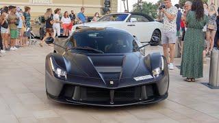 BEST SUPERCARS Monaco - LaFerrari, Monza SP2, F8 Tributo, 812 SF x2, FF, Porsche CGT, Lambo Huracán