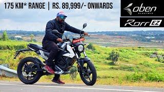 Oben Rorr EZ First Ride Review | 175 km IDC Range | Rs. 89,999/- onwards