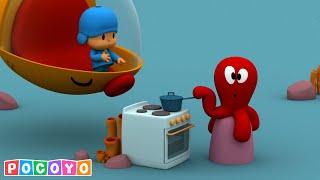  Готовьтесь к школе! Завтрак Покойо  | Pocoyo - Официальный канал | Детские мультфильмы