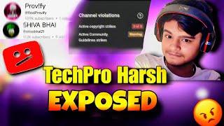 TechPro Harsh in Danger? YouTube Copyright Strikes Exposed!
