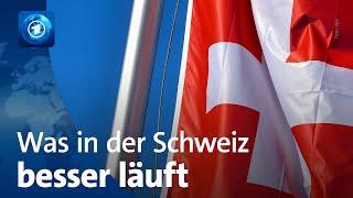 Schweizer Wirtschaft: Was läuft besser als in Deutschland