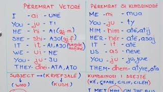 Si të përdorim saktë përemrat si kryefjalë dhe përemrat si kundrinorë.