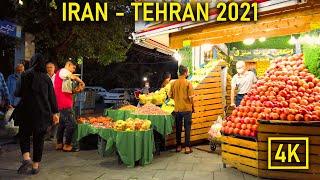 TEHRAN 4K, Kargar Street, IRAN 4K | تهران، خیابان کارگر، خیابان فاطمی تا بلوار کشاورز