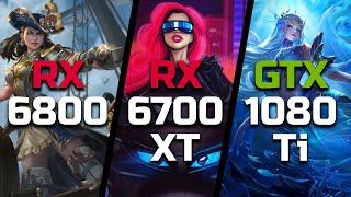 RX 6800 vs RX 6700 XT vs GTX 1080 Ti - Test in 9 Games