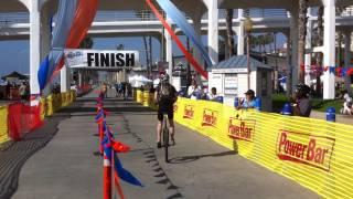 50 miles on a unicycle- Bike The Coast 2012 finish line
