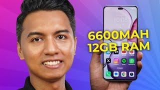 Telefon Bateri 6600mAh Dengan 12GB RAM!