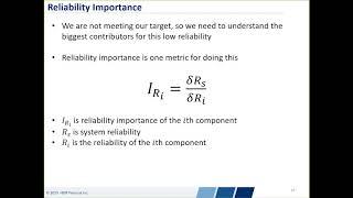 System Reliability Analysis Using ReliaSoft BlockSim