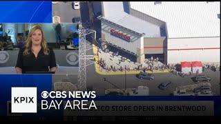 Newest Costco superstore opens in Brentwood after dozens camp out to be among the 1st customers