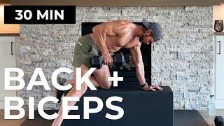 Sculpt Your Back and Biceps in 30 Min