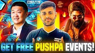 GET PUSHPA EVENT IN FREE FIRE  || #ffpushpa #freefire #pusphaffevent