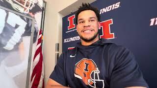 Illini spring football: Running back Kaden Feagin