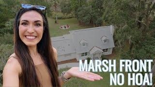 WATERFRONT living in Coastal Georgia [Home with marsh view for sale near FLETC in BRUNSWICK GA]