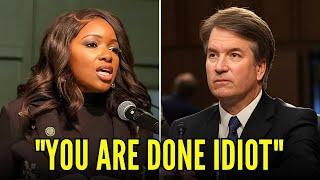 Judge Brett Kavanaugh LAUGHS at Jasmine Crockett — Her Next Line Turns the Room Ice Cold