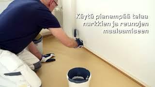 How-to: Kaunis maalipinta Tikkurila Harmonylla - Tikkurila Ammattilaiset