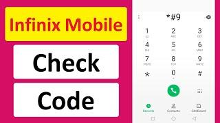 Infinix Mobile Check Code | Infinix Phone Test Code