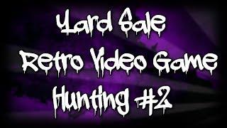 Live Yard Sale Finds Retro Video Game Hunting #2 | Rohall Rummages