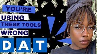 DAT Load board’s TriHaul, Market Maps & Post Your Truck tools| Make More Money 