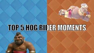 TOP 5 HOG RIDER MOMENTS‼️. 