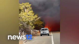 Crews work to put out hot spots in eastern Long Island fires; arson investigation begins  | News 12