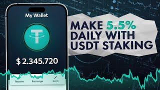 How to Make Passive Income Staking USDT – Step-by-Step Guide!