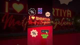 Crazy Shopping Sale ️ offers at Bhartiya City Mall,Bangalore #shorts #youtubeshorts #trending #sale