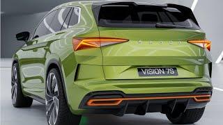 FIRST LOOK: 2025 Skoda Vision 7 – The Future of Family SUVs