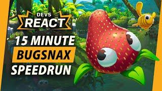 Bugsnax Developers React to 15 Minute Speedrun