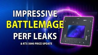 IMPRESSIVE Battlemage Performance Leaks | RTX 5090 Price Update