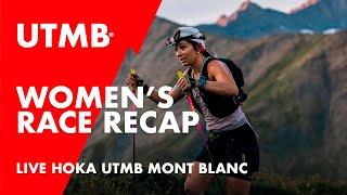 UTMB 2024 - WOMEN  - How the race was won