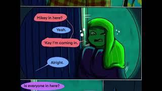 Late night turtle pie in big brother's Leo room || TMNT COMIC DUB