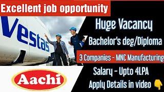 Permanent Jobs - 3 Companies | Diploma/Bachelor deg - Good Salary | simply jpr