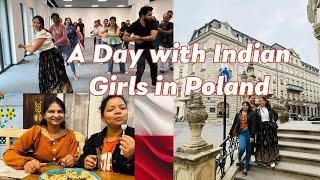 DAY VLOG: Attended Garba workshop + Delicious Polish Food+ Beautiful City Krakow Poland #polska