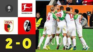 Niederlechner entscheidet Partie! | Augsburg vs. Freiburg 2:0 | Highlights Bundesliga