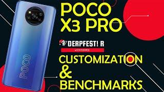 ️‍️‍ POCO X3 PRO DERPFEST 11 | Detailed look at the customization & benchmarks ️‍️‍