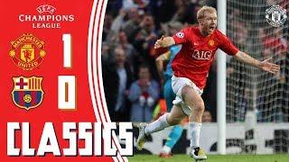 Champions League Classic | Manchester United 1-0 Barcelona (2008) | Semi-Final 2nd Leg | UCL Draw