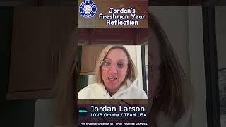 Olympian gold medalist Jordan Larson reflects on her freshman year at Nebraska