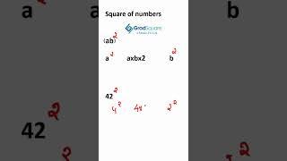 Simple trick to Find Square of Numbers Easily