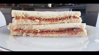 How to make vey simple and delicious corned beef and horseradish sauce sandwich | Recipe