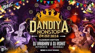 Dandiya Rang Raat 2024 DJ Vaibhav In The Mix DJ Rohit Mumbai | Navratri Nonstop Garba Dj Songs 2024