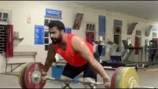 Snatch 130kg 3 reps by indian weightlifter vikas thakur